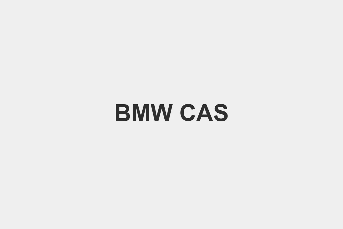 BMW CAS-styrenhet, platshållarbild