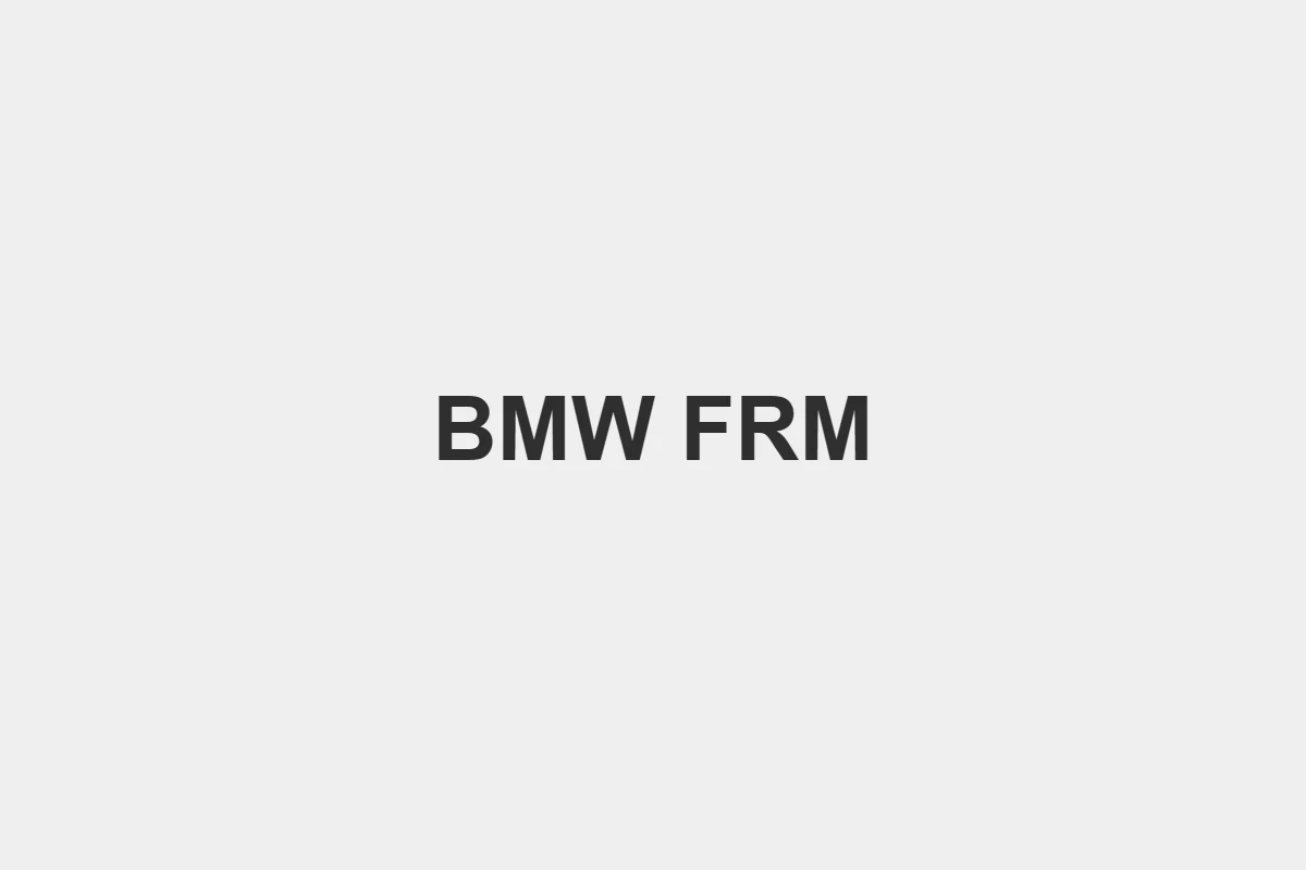 BMW FRM-styrenhet, platshållarbild